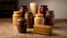 Wood Cremation Urns for Ashes