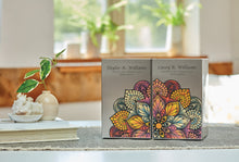 Mandala Pewter Companion Urn - Left Side - Lifestyle