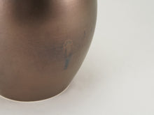 Antique Metallic Dome Top Ceramic Adult Cremation Urn - Artistic