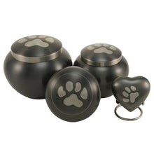 Slate Paw Print Small Pet Cremation Urn - Series