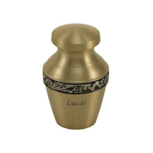 Elysium Bronze Keepsake Urn - Personalized