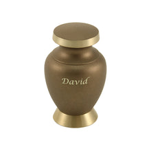 Aero Wheat Keepsake Urn - Personalized