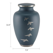 Aero Ascending Extra Large Cremation Urn - Dimensions