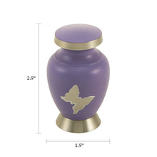 Aero Butterfly Keepsake Urn - Dimensions