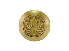 Two-Tone Lotus Lid Bronze Scattering Adult Cremation Urn - Artistic