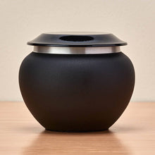 Aluminum Onyx Medium Cremation Urn - Lifestyle