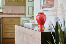 Autumn Leaves Cloisonné Adult Cremation Urn - Lifestyle