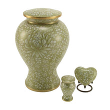 Opal Cloisonné Adult Cremation Urn - Size