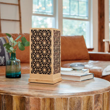 Intricate Bamboo Design Extra Large Cremation Urn - Lifestyle