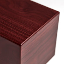 Cherry Woodgrain Box Extra Small Cremation Urn - Artistic