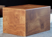 Natural MDF Woodgrain Extra Large Cremation Box Urn - Lifestyle