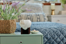 Pewter Teddy Bear Heart Small Cremation Urn - Lifestyle