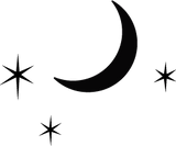 Stars & Angels/Moon with Stars
