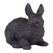 Black Rabbit Resin Figurine Pet Urn