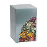 Mandala Pewter Companion Urn - Left Side