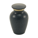 Classic Granite Blue Gold Accent Ring Keepsake Urn
