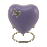 Aero Butterfly Heart Keepsake Urn