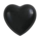 Onyx Brass Heart Keepsake Urn