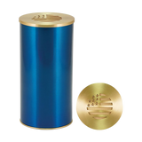 Blue Flag Lid Stainless Scattering Adult Cremation Urn