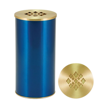 Blue Diamond Lid Stainless Scattering Adult Cremation Urn