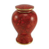 Autumn Leaves Cloisonné Adult Cremation Urn
