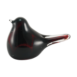 Songbird Scarlet Glass Keepsake Urn