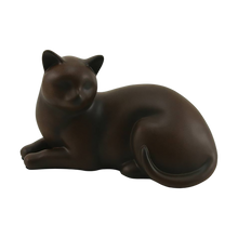 Tabby Slumber Cat Medium Pet Cremation Urn