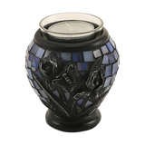 Iris Stained Glass Mosaic Tealight