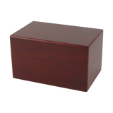 Cherry Woodgrain Box Small Cremation Urn