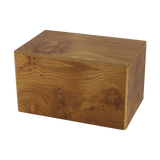 Natural MDF Woodgrain Large Cremation Box Urn