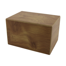 Natural MDF Woodgrain Extra Large Cremation Box Urn