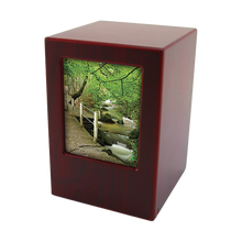 Cherry Photo Frame Extra Large Pet Cremation Urn