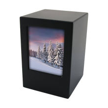 Black Photo Frame Extra Large Pet Cremation Urn