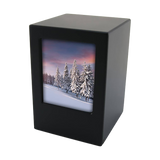 Black Photo Frame Extra Large Pet Cremation Urn