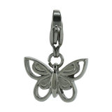 Stainless Steel Butterfly Cremation Charm