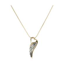 Eternity Wings Bronze Pewter Cremation Pendant