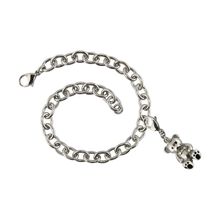 Teddy Bear Stainless Steel Cremation Charm